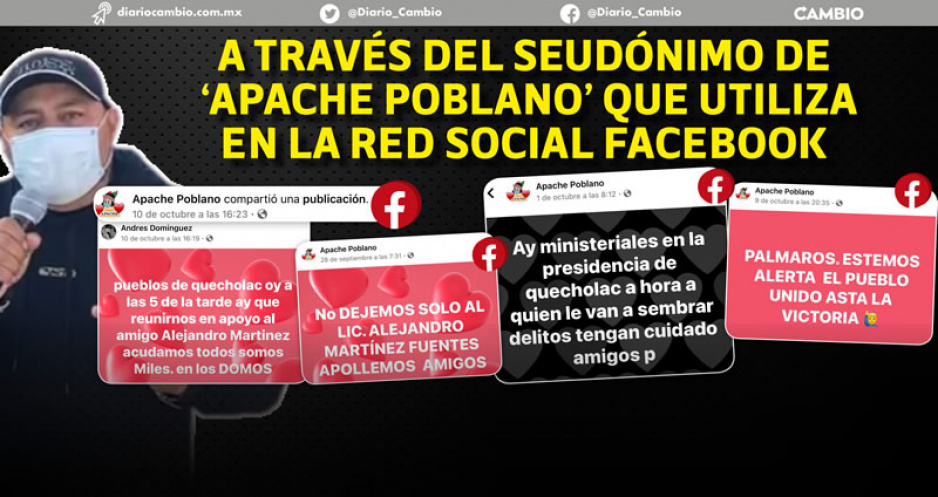 Convoca El Toñín a organizar autodefensas en Quecholac para protegerlo de la FGE (VIDEO)