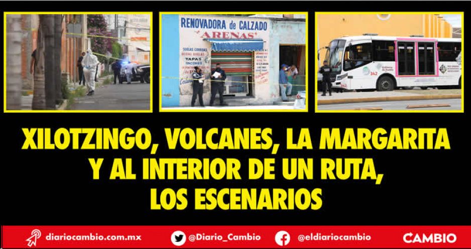 Miércoles de cadáveres: encuentran 4 cuerpos en diferentes zonas de Puebla capital (FOTOS Y VIDEOS)