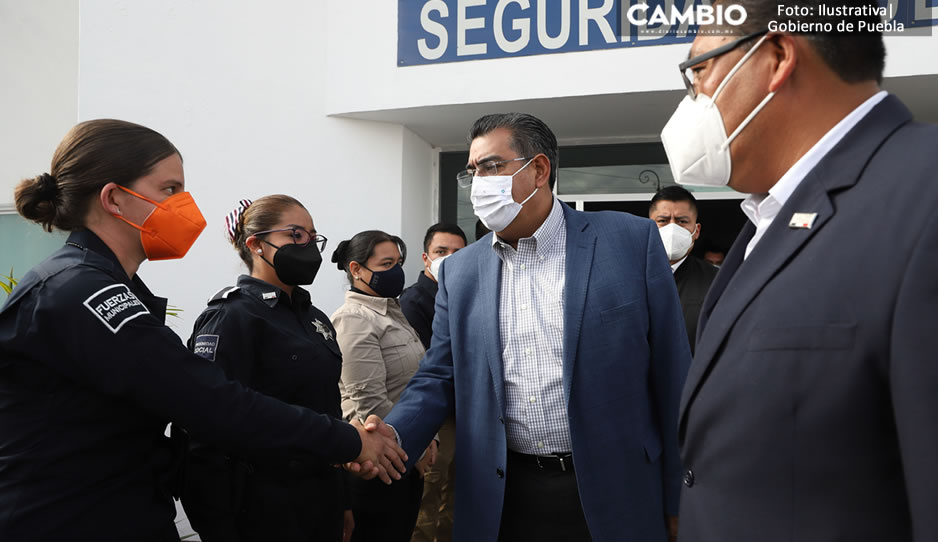 Objetivo principal para mejorar Puebla es acabar con las bandas y células delictivas: Sergio Salomón