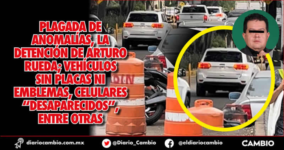 Arbitraria mi detención, puntualiza Arturo Rueda y se reserva su derecho a declarar (FOTOS Y VIDEO)