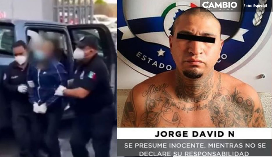 Así detuvieron a David tras dispararle a chofer en la cabeza en Tlalnepantla (VIDEO)