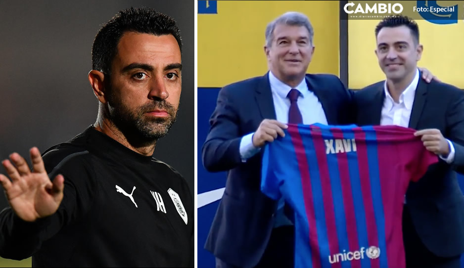 ¡La ilusión revive! Barcelona presenta a Xavi Hernández como su nuevo entrenador (VIDEO)