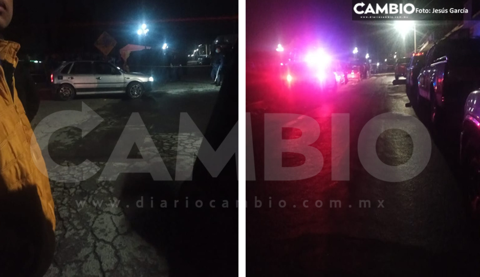 Violencia se sale de control en Acatzingo: ejecutan a dos hombres dentro de un auto (VIDEO)