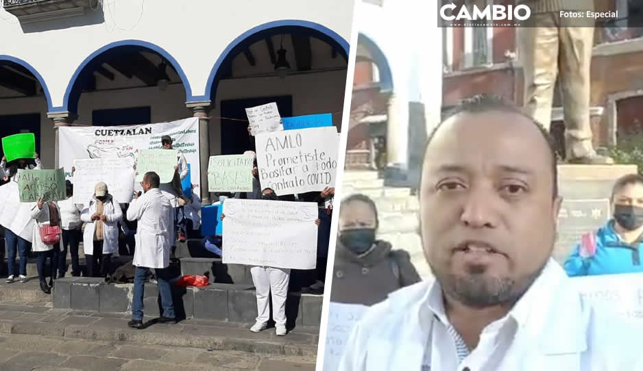 Protesta personal médico en la SSA: cerca de 8 mil doctores tienen contrato laboral precario