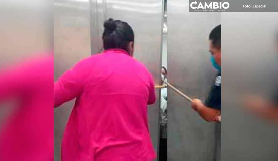 Lesionados del IMSS La Margarita dan su versión: había quejas de fallos del elevador y no se atendieron (VIDEO)
