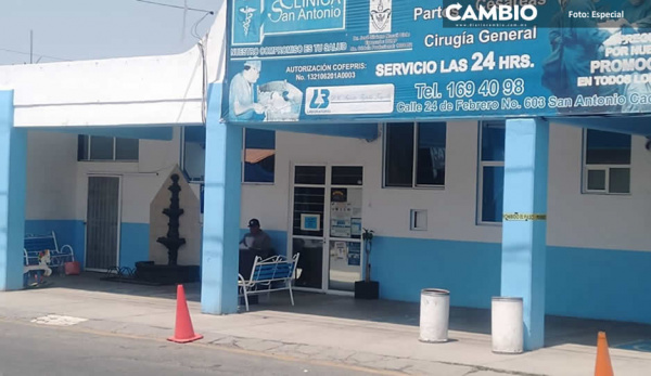 En total impunidad continúa operando la Clínica San Antonio en San Andrés Cholula