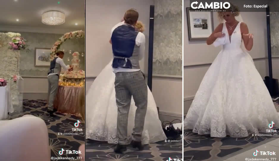 ¡Amiga dile next! Novio agrede a su novia en pleno día de la boda (VIDEO)