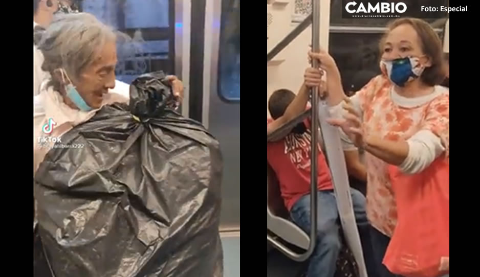 ¡Echen agua bendita! Captan “exorcismo” en el Metro de CDMX (VIDEO)