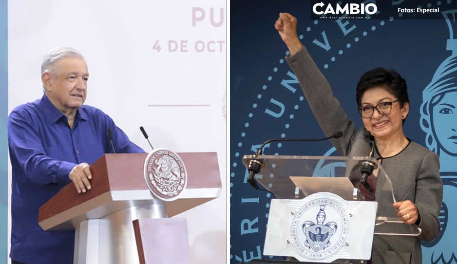 AMLO y la clase política poblana felicitan a la rectora Lilia Cedillo (VIDEO)