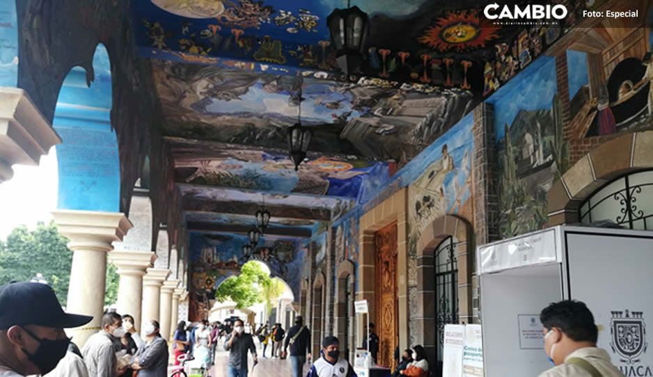 Artemio Caballero suspende reparaci&oacute;n del ic&oacute;nico mural de Tehuac&aacute;n