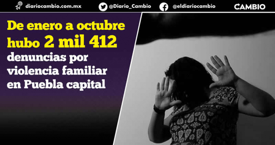 En 2022 aumentó la violencia familiar 11 % en Puebla capital, reconoce SSC