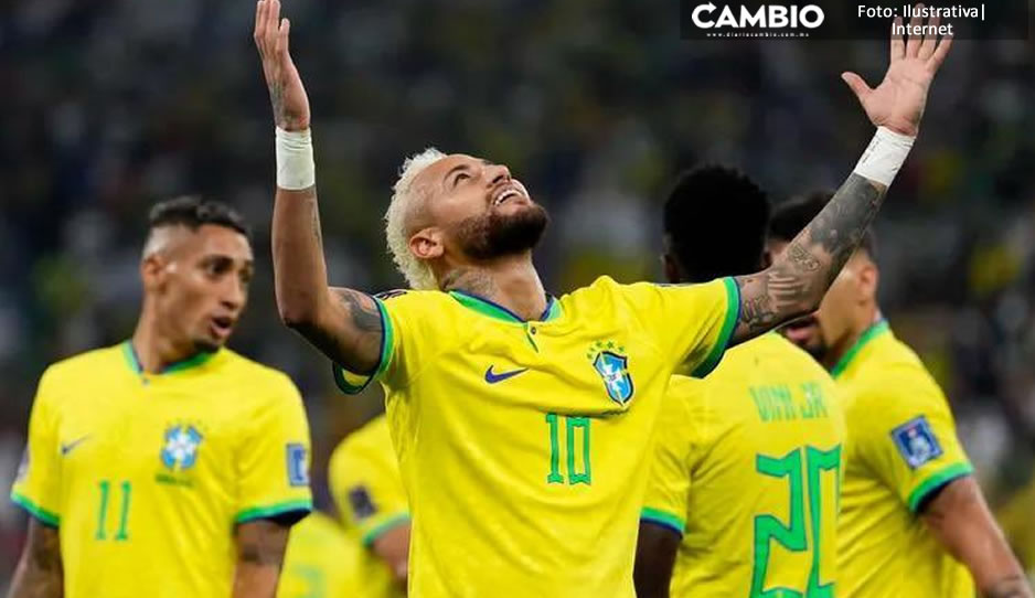 Primer gol de Neymar en Qatar 2022 lleva a Brasil a Cuartos de Final (VIDEO)