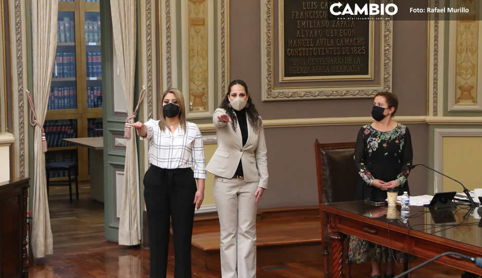 Rinden protesta Harumi Carranza y Claudette Hanan como nuevas comisionas del Itaipue (FOTOS Y VIDEO)