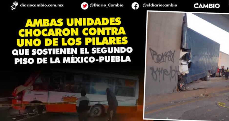 Condiciones de la pista México-Puebla ya dejó tres muertos y dos lesionados en cuatro días