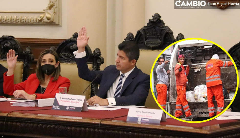 Cabildo de Puebla aprobará hoy entrega de concesión para servicio de limpia por 15 años