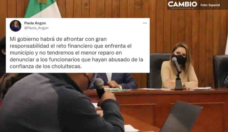 Escuda Angón deuda de 31 millones con promesas de denunciar a Arriaga y sus ex funcionarios