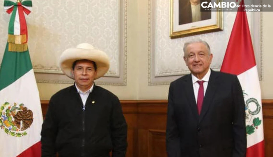 AMLO lamenta destitución de Pedro Castillo como presidente de Perú “por intereses de élites”