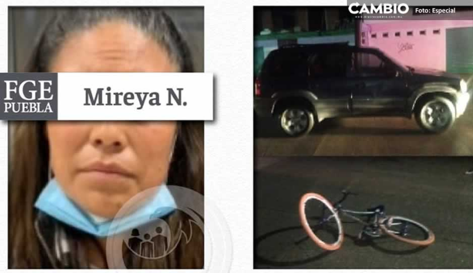 Vinculan a proceso a Mireya por atropellar y matar a su ex pareja en Coronango