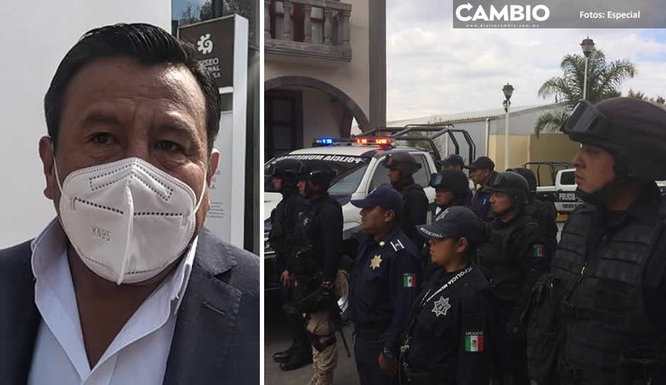 Gerardo Sánchez lleva un mes sin pagarle a los policías municipales de Coronango