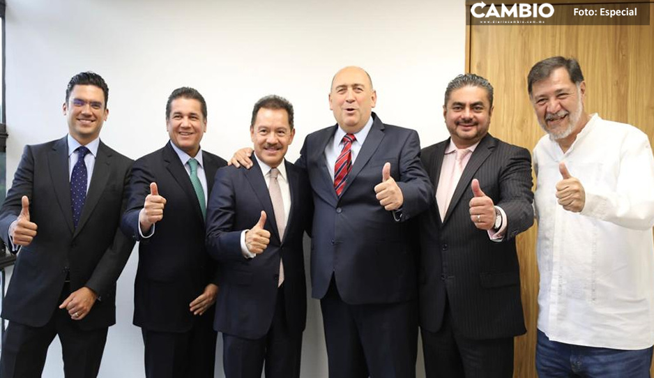 Nacho Mier agradece a coordinadores por la designación como presidente de la Jucopo (FOTOS)