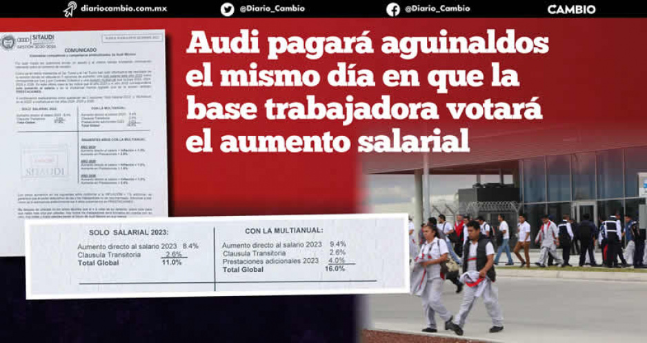Audi y sindicato meten presión para que la base acepte contrato que termina hasta 2026