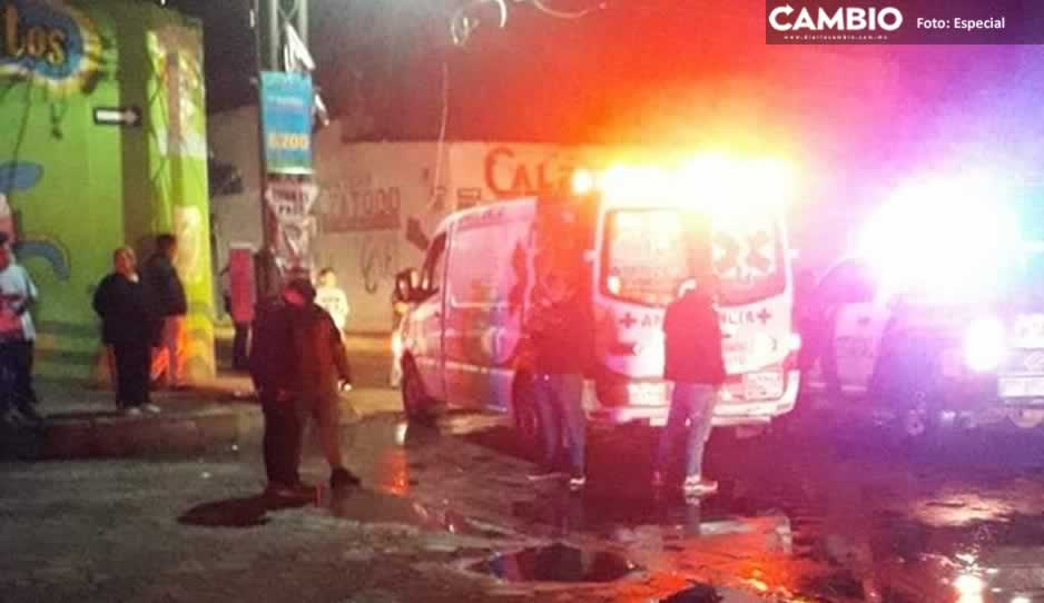 Atacan a balazos y matan a ex regidor de Amozoc
