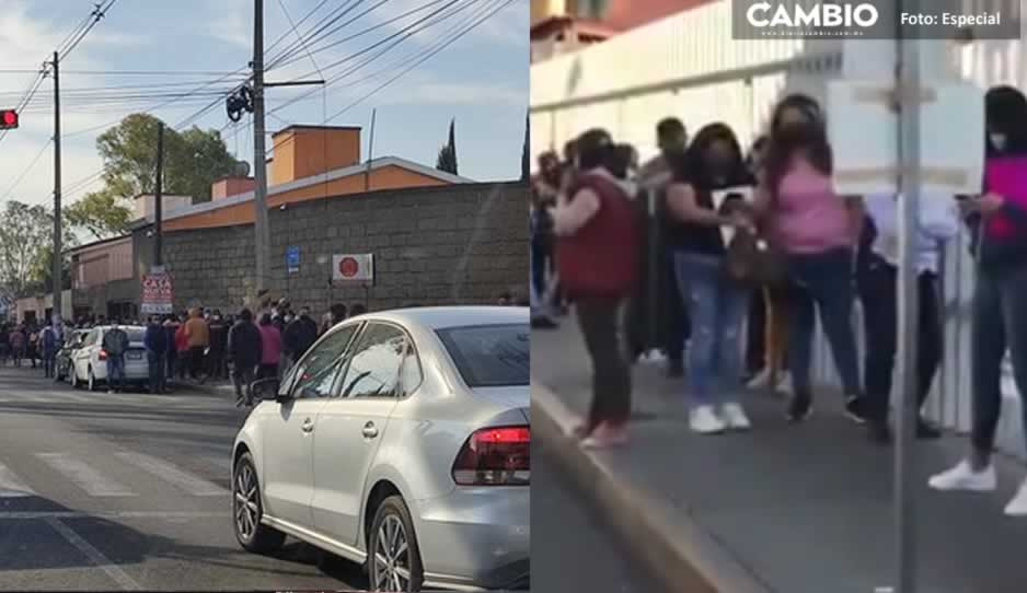 VIDEO: Chaviza deja al último vacuna antiCovid y ya no alcanzan en la clínica 6 IMSS