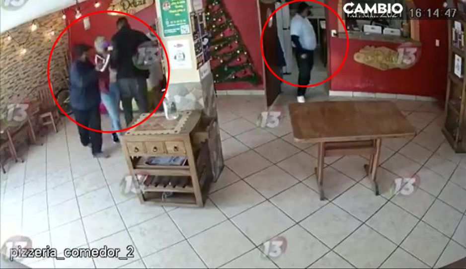 VIDEO: Así roban delincuentes pizzería ‘Delizia’ en Insurgentes Oriente