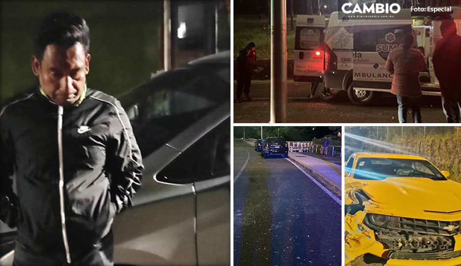 Edil auxiliar de Ignacio Zaragoza, borracho y en su Camaro, atropelló a dos jóvenes en Los Fuertes