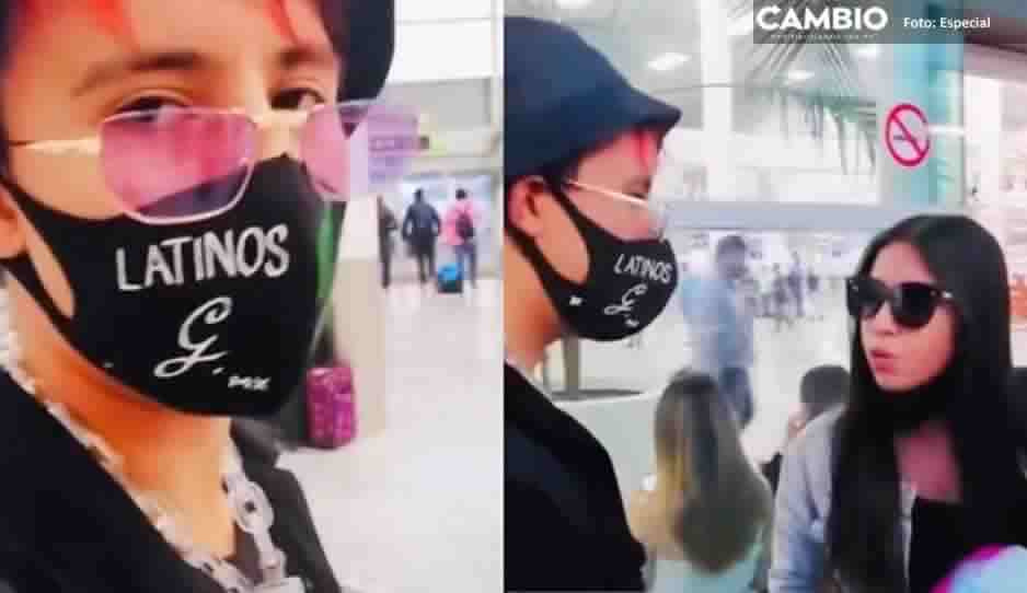 Justo en el cora: Esperaba a su novia en el aeropuerto y descubre que es infiel (VIDEO)
