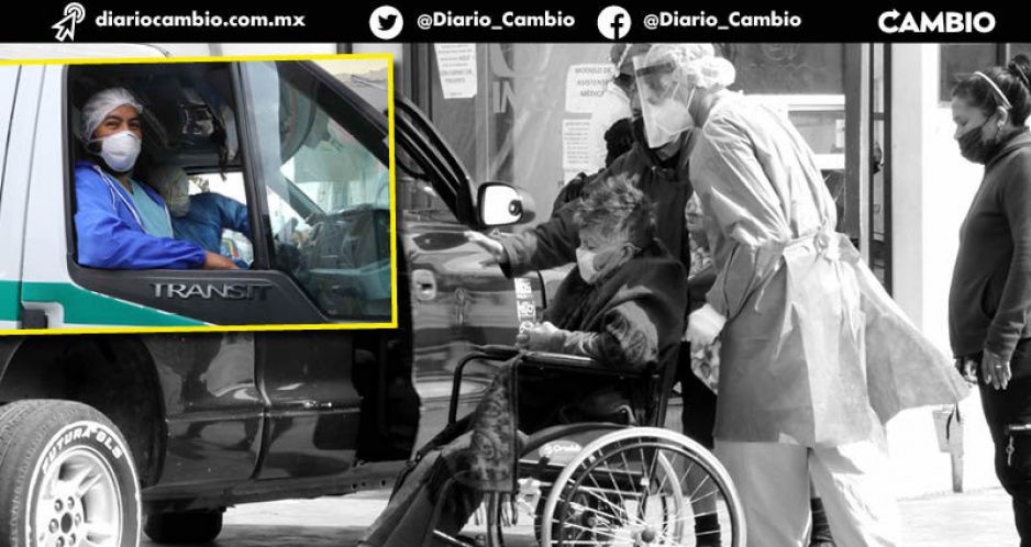Día histórico de hospitalizaciones  y muertes en Puebla por COVID-19 (VIDEO)