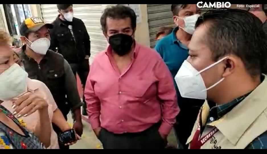 Sin el consentimiento de locatarios no habrá demolición del mercado Amalucan: Sedatu (VIDEO)