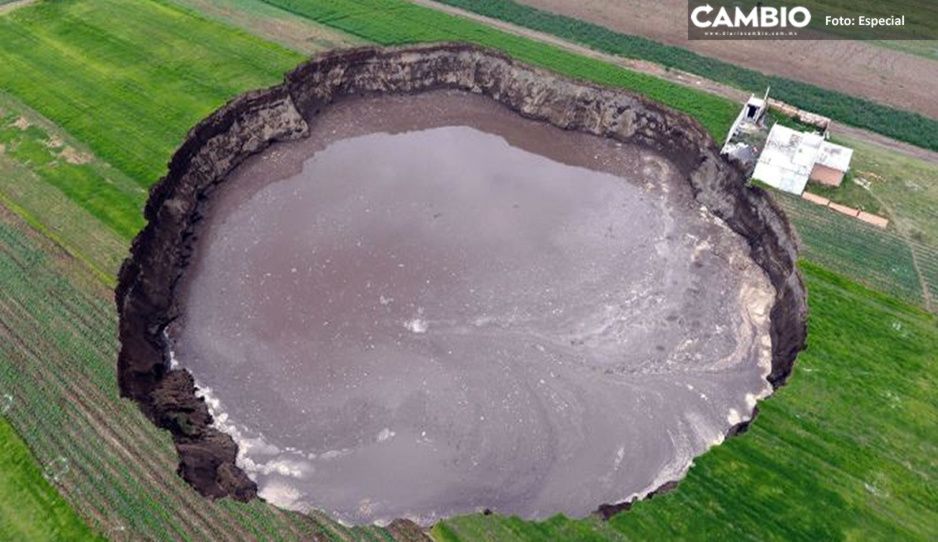 Socavón no deja de crecer: alertan de nuevas fisuras en su alrededor