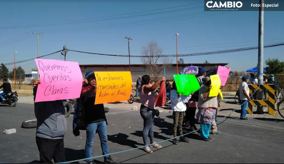 Pobladores de San Baltazar Temaxcalac exigen la destitución del subalterno Daniel Díaz