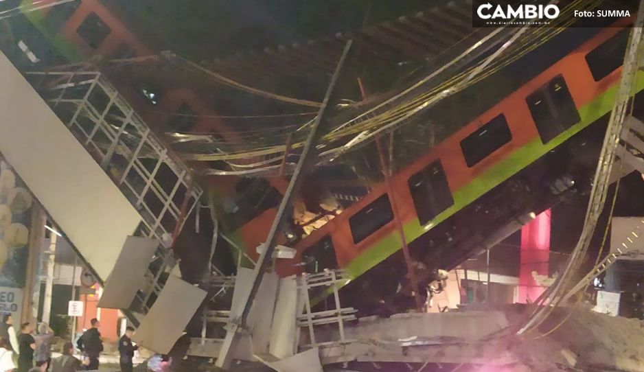 No es una película de acción, se desploma Metro de la CDMX (FOTOS y VIDEO)