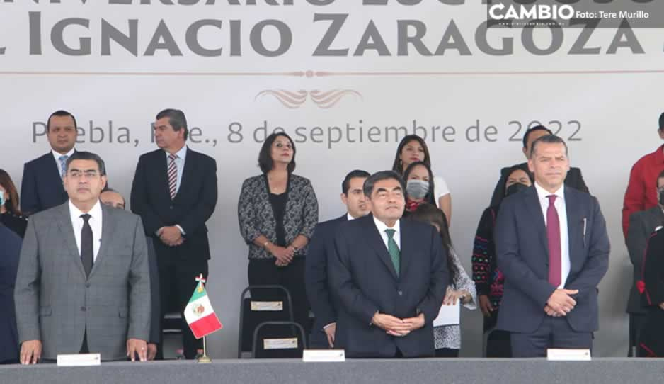 Encabeza Barbosa ceremonia por el 160 aniversario luctuoso de Ignacio Zaragoza (VIDEO)