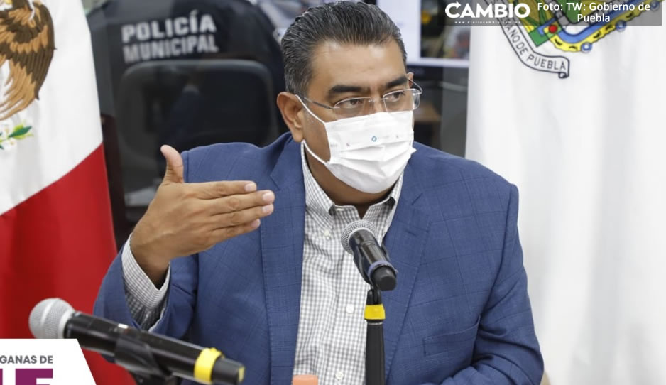 Puebla contará con respaldo del Gobierno Federal: Sergio Salomón tras reunión con Adán Augusto López (VIDEO)