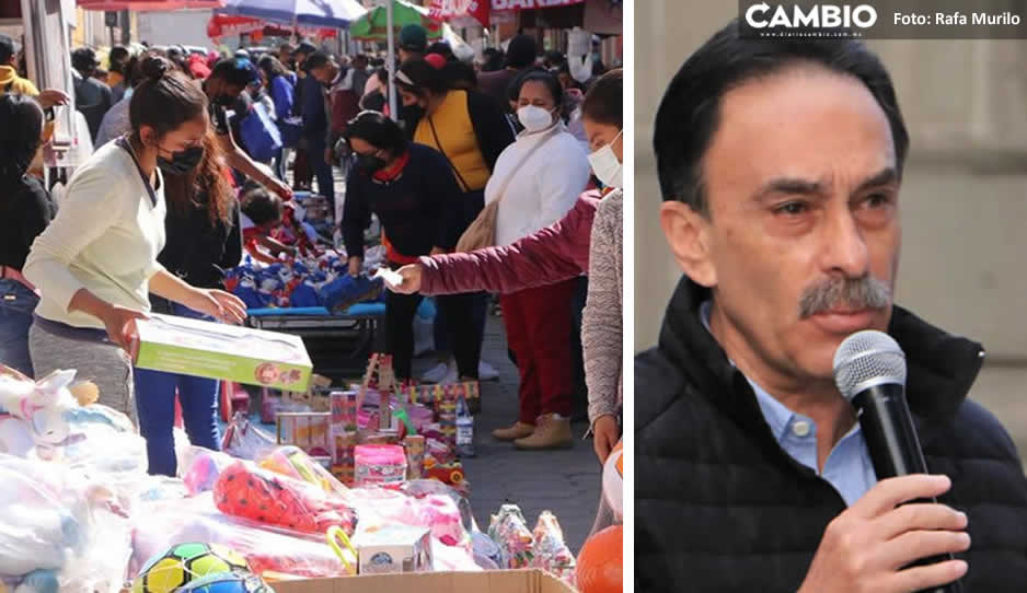 Ambulantaje seguirá en las calles de Puebla, hay dificultad para llegar a acuerdos: Cruz Lepe