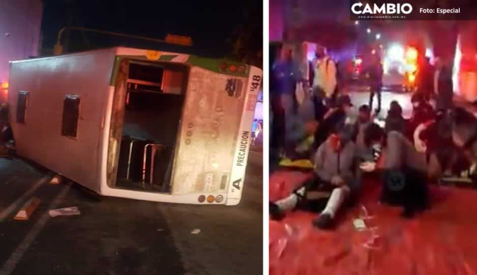 Una niñita muerta y más de diez lesionados en brutal choque entre ruta Azteca y auto