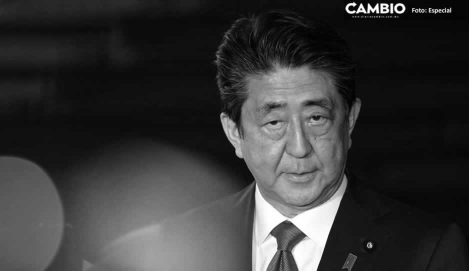 Muere exprimer ministro de Japón, Shinzo Abe tras atentado en acto de campaña