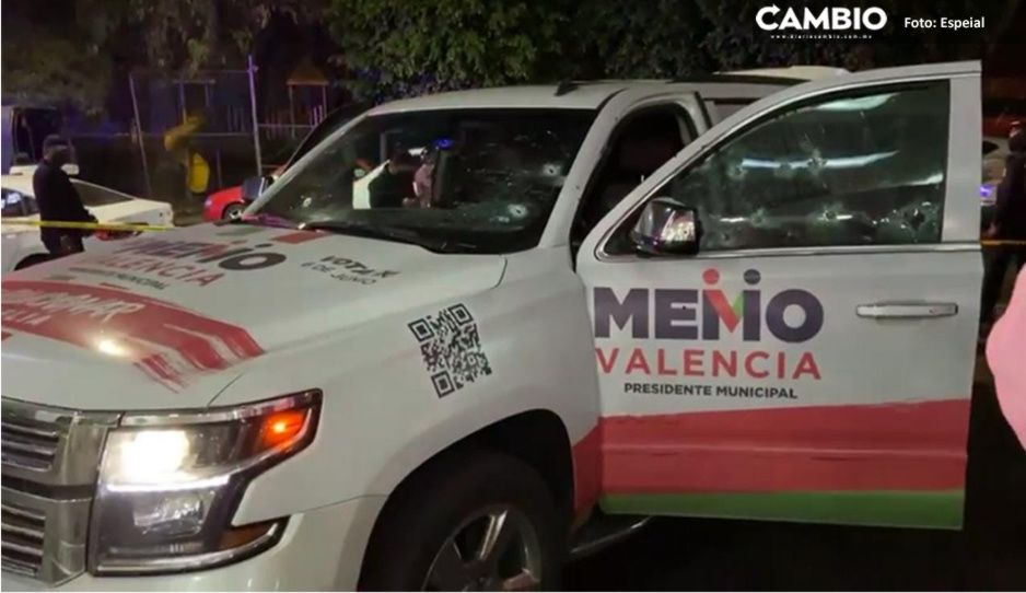 Rafaguean camioneta de candidato del PRI a la alcaldía de Morelia; hay dos heridos (VIDEO)