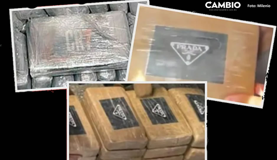 ¡Qué astutos! Grupos delictivos envuelven paquetes de droga con marcas de lujo como Tesla y Prada
