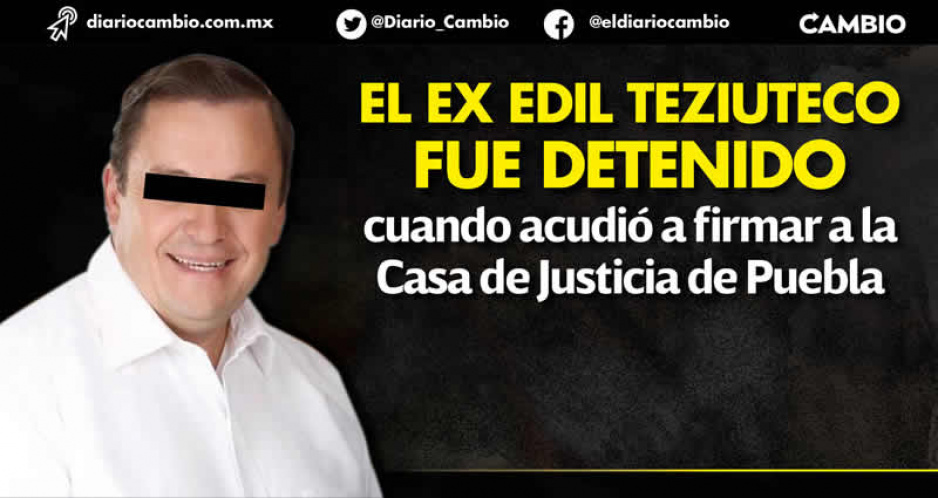 Cae un ex alcalde más: detienen a Toño Vázquez por delincuencia organizada y enriquecimiento ilícito