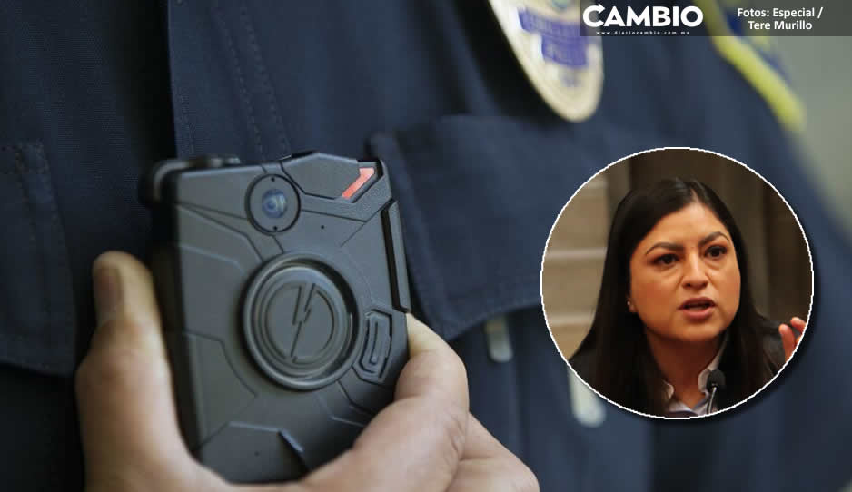 Policías municipales no usan cámaras de 22 mil pesos que compró Claudia en su último mes