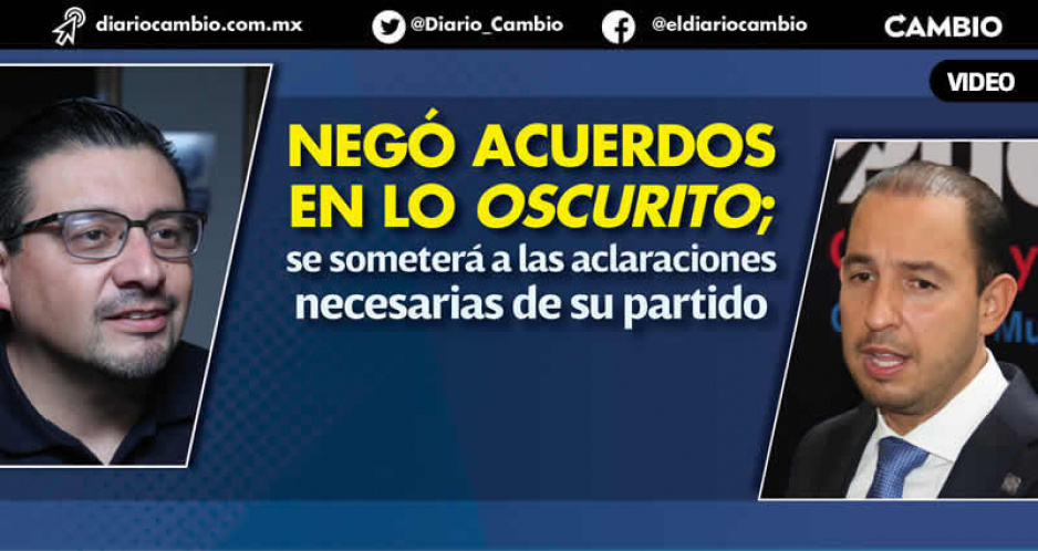 No hubo acuerdos inconfesables para designar gobernador: Alcántara a Marko