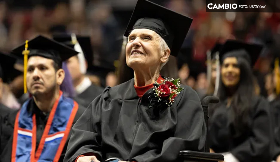 ¡Lo logró! Abuelita se gradúa 71 años después de haber comenzado la universidad