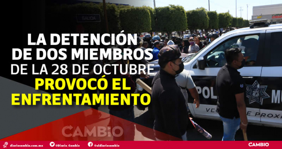 Balacera frente al Mercado Hidalgo por la liberación de un delincuente detenido (VIDEO)