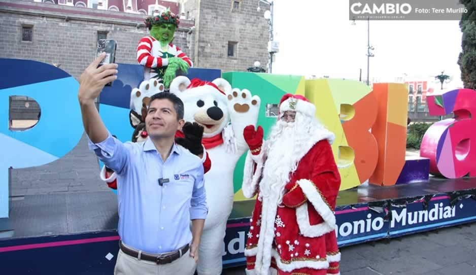 Encendido de árbol y luces de navidad en Puebla será el 3 de diciembre