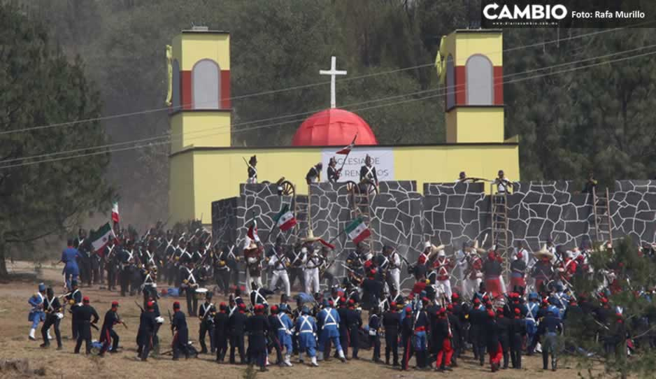 ¡Lánzate! Escenificarán la Batalla de Puebla del 6 al 8 de mayo en Zona Militar (VIDEO)