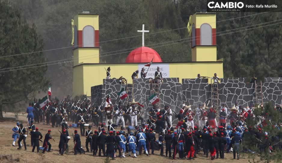 ¡Lánzate! Escenificarán la Batalla de Puebla del 6 al 8 de mayo en Zona Militar (VIDEO)